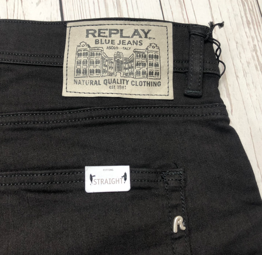 MENS JOGG JOGGING JEANS GREY STRETCH 32 